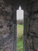 medieval window, Kilcoe church