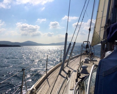 sailing day 1