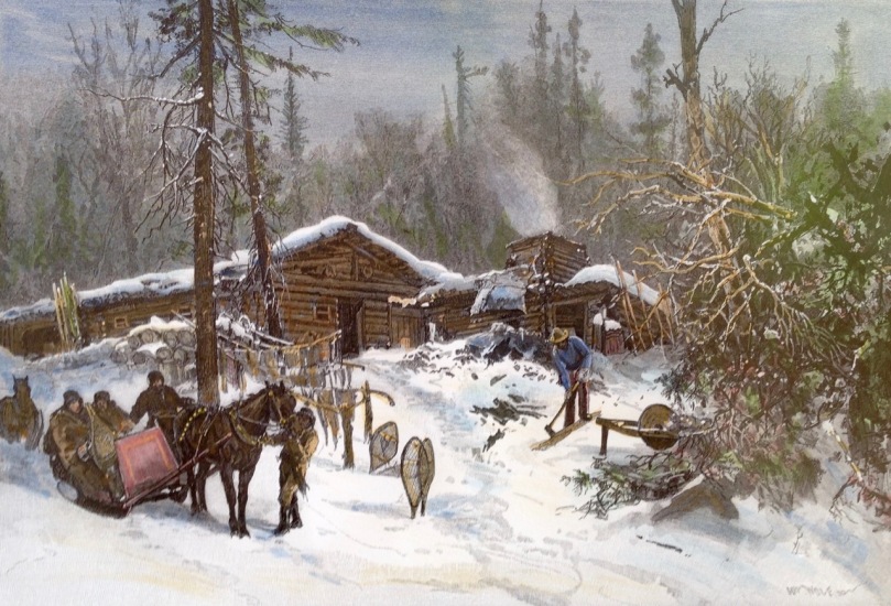 lumbermen's camp