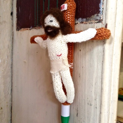 knitted Jesus